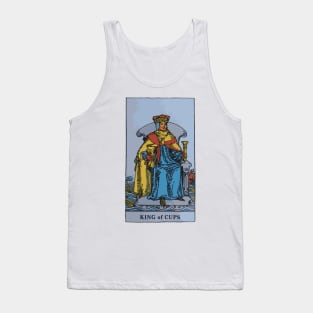 King of Cups - A Tarot Print Tank Top